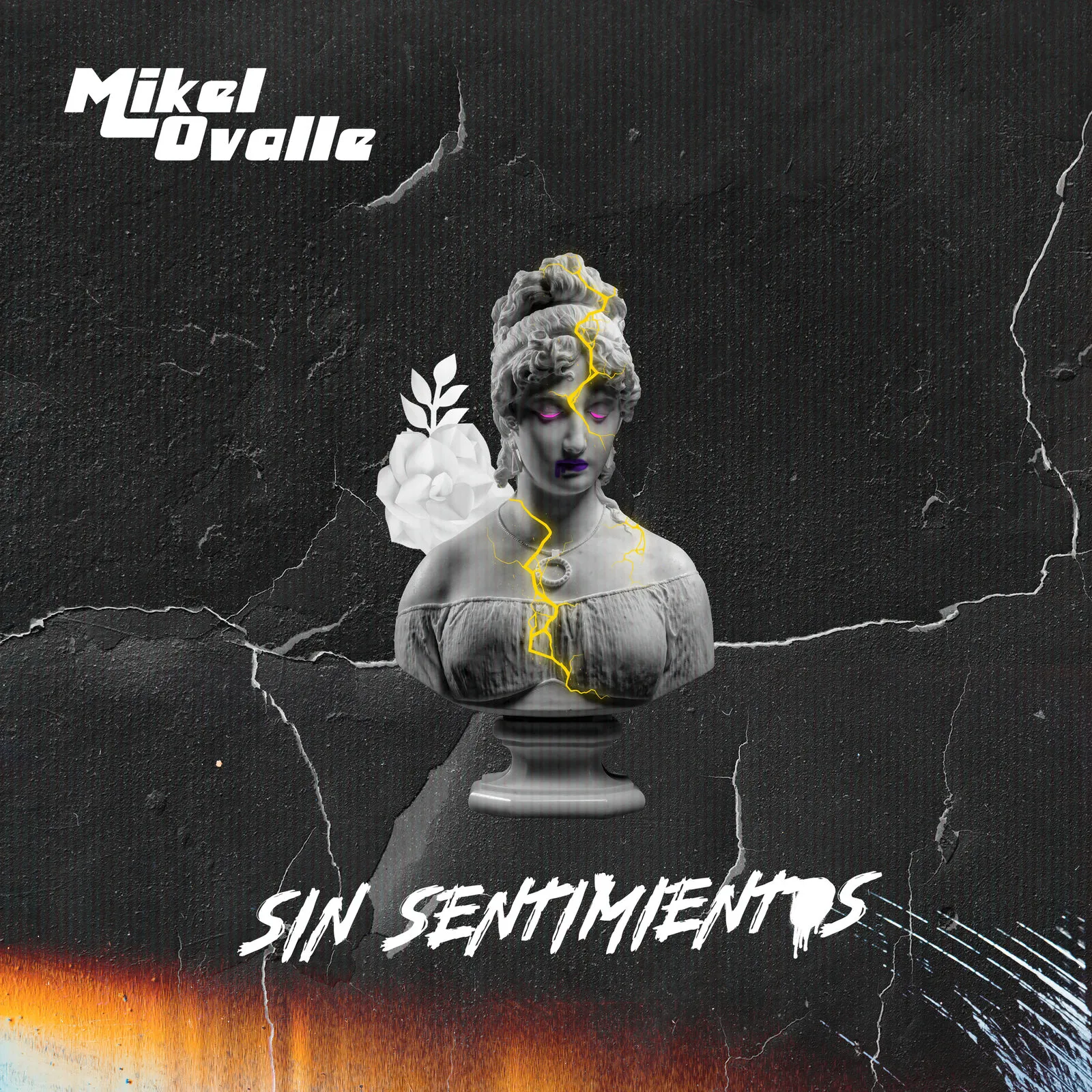 Cover art 'Sin sentimientos' — Mikel Ovalle — dirigido por CsarSlim