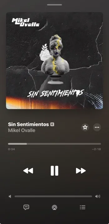 Sin sentimientos — Mikel Ovalle — En Apple Music